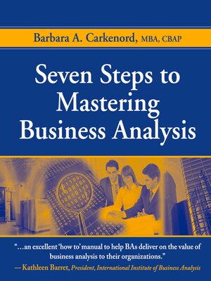 cover image of Seven Steps to Mastering Business Analysis